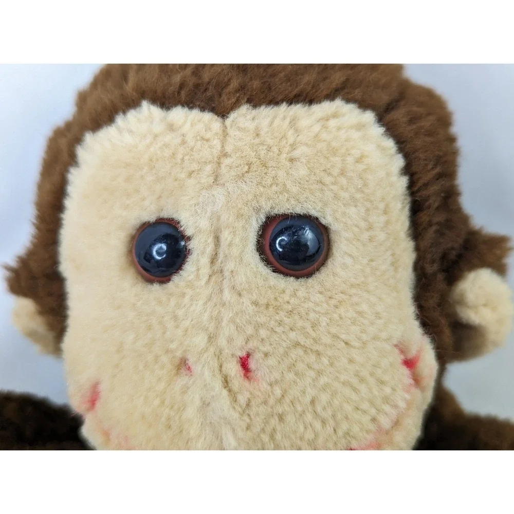 Brown Monkey Plush 7 Inch Stuffed Animal Toy